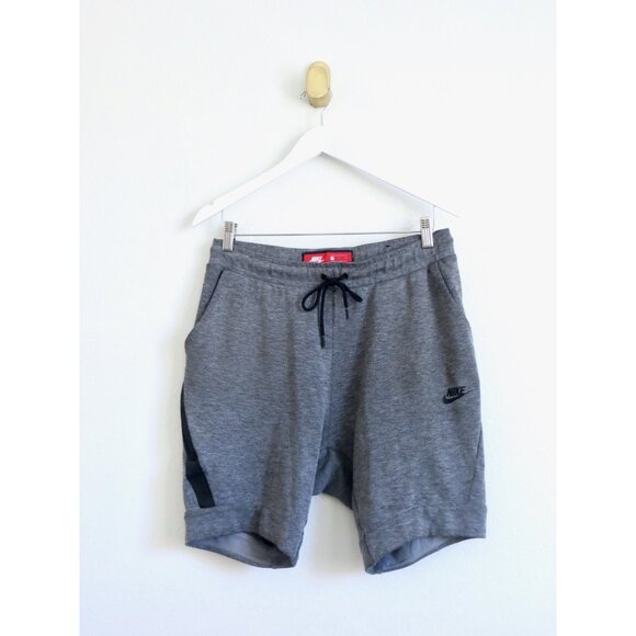 Nike Sportswear Tech Fleece Shorts Athletic Grey Men’s SZ S - Picture 7 of 12